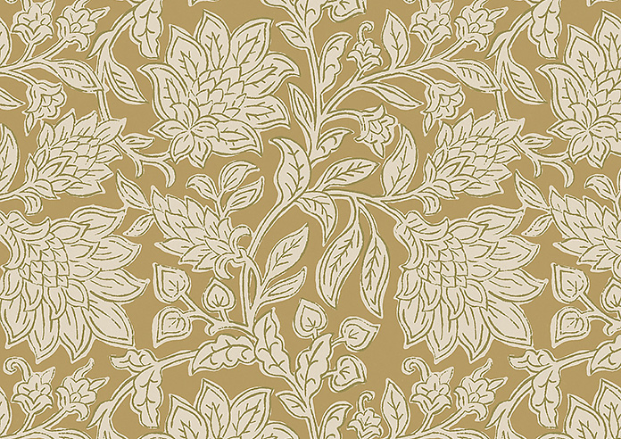 Land & Shore Rowallane, Ochre - Twist&Fit Roman Blind - Image 8